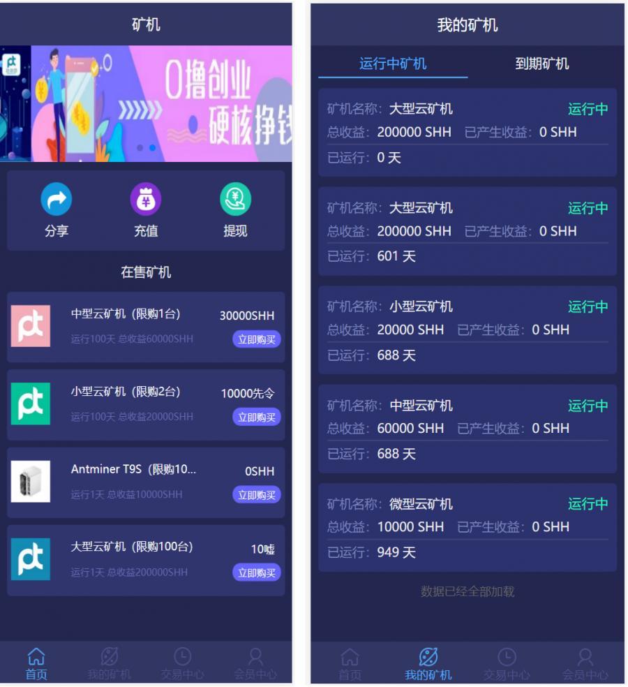开源版usdt挖矿源码质押单语言源码